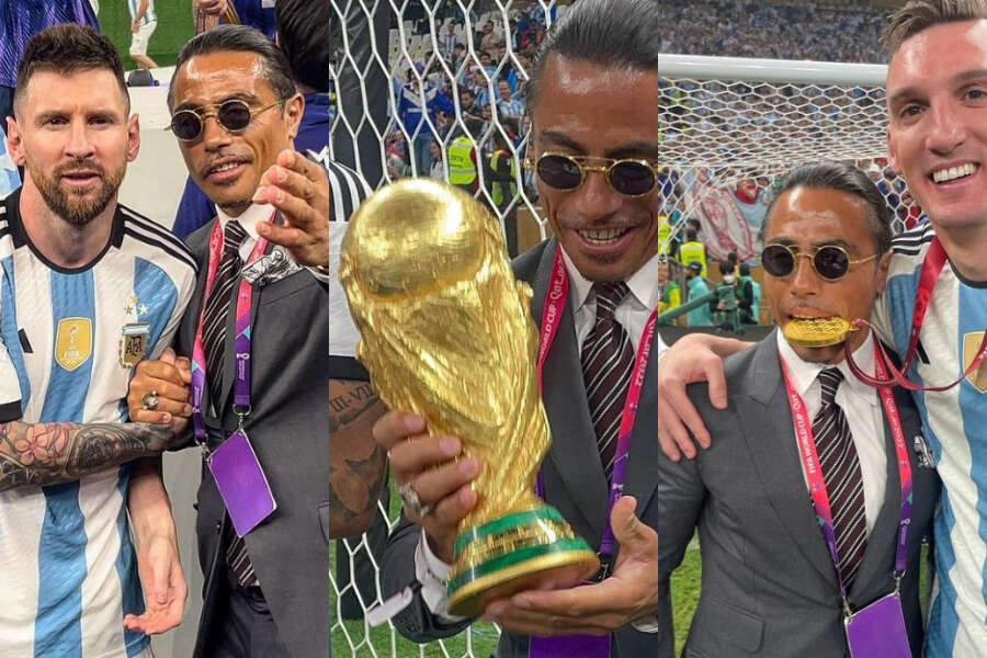 Chi è Nusr Et, Salt Bae il ‘macellaio turco’ che ha invaso il campo nella finale dei Mondiali