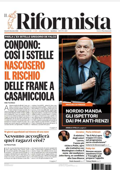 Quotidiano del 2 dicembre 2022