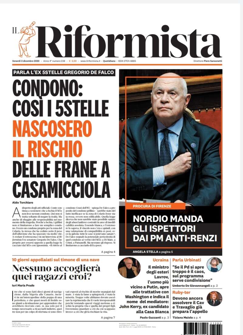 Quotidiano del 2 dicembre 2022
