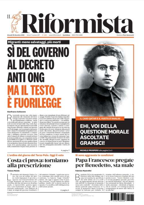 Quotidiano del 29 dicembre 2022
