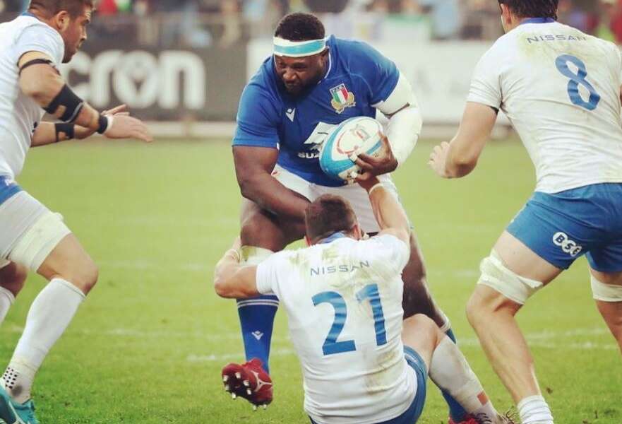 Cherif Traoré, il rugbista della Benetton Treviso e la banana marcia come regalo di Natale: “Ho deciso di non stare in silenzio”