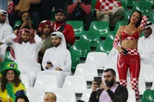 Chi è la tifosa della Croazia Ivana Knoll, foto della ‘star’ dei mondiali del Qatar