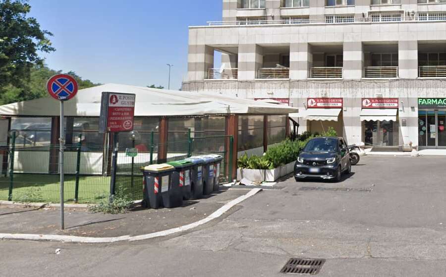 Il luogo della sparatoria