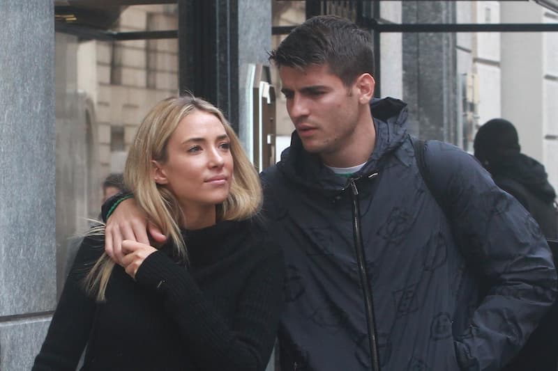 Paura per Alice Campello, la moglie di Morata in terapia intensiva dopo il parto