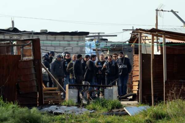 Foto di repertorio di Borgo Mezzanone (da Lapresse)