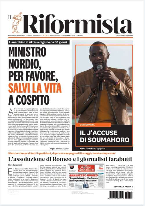 Quotidiano dell’11 gennaio 2023