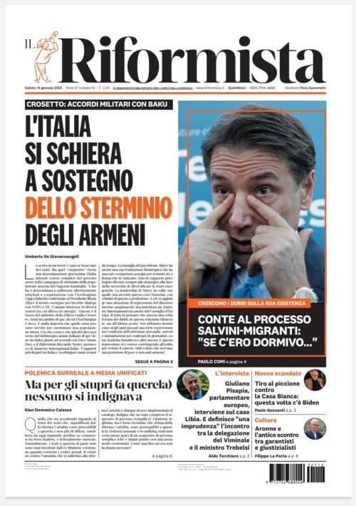 Quotidiano del 14 gennaio 2023