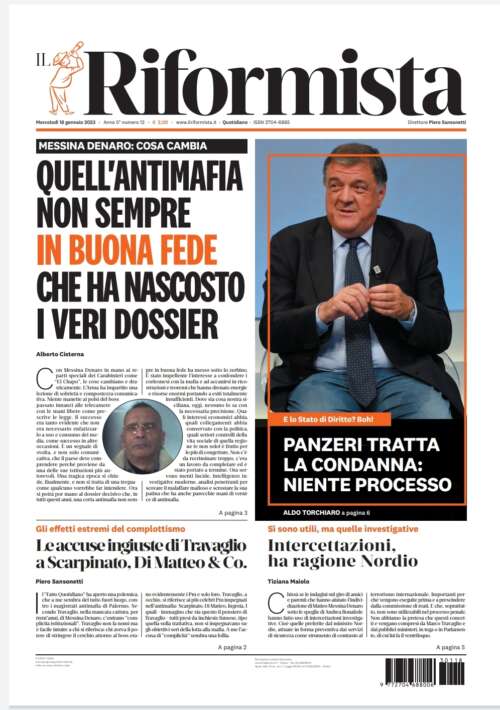 Quotidiano del 18 gennaio 2023