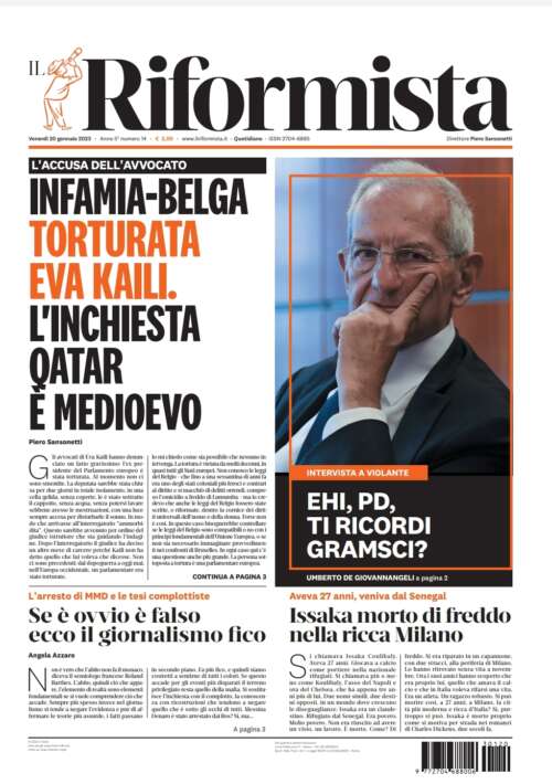 Quotidiano del 20 gennaio 2023