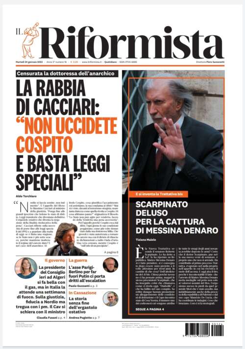 Quotidiano del 24 gennaio 2023