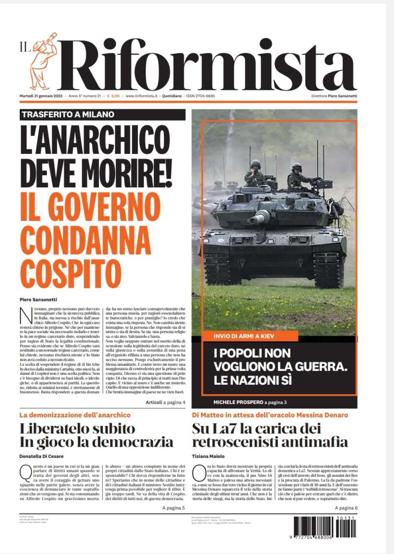 Quotidiano del 31 gennaio 2023