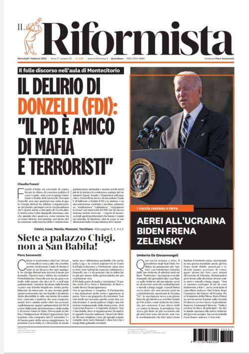 Quotidiano dell’1 febbraio 2023