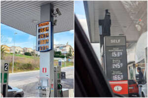 Aumenti gas e benzina, famiglie in ginocchio: a San Marino italiani in fila per il pieno di carburante