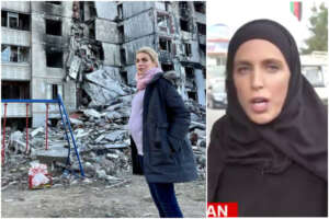 Chi è Clarissa Ward, la giornalista in guerra al quinto mese di gravidanza: “E’ il prezzo del nostro lavoro ma non andrò in prima linea”