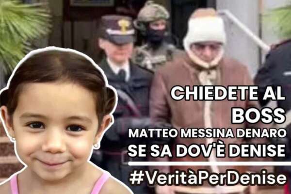 “Chiedete a Matteo Messina Denaro se sa dov’è mia figlia”: l’accorato appello di Piera Maggio, mamma di Denise Pipitone “Chiedete a Matteo Messina Denaro se sa dov’è mia figlia”: l’accorato appello di Piera Maggio, mamma di Denise Pipitone