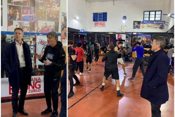 Il Principe Emanuele Filiberto alla palestra di Irma Testa: “Bellissima realtà, è questo quello che voglio fare con il Savoia Calcio”