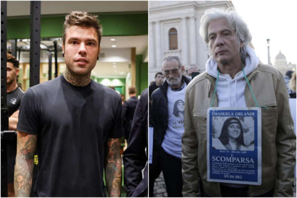 Fedez scherza sulla scomparsa di Emanuela Orlandi, il fratello Pietro: “Mi è dispiaciuto ma lo perdono”