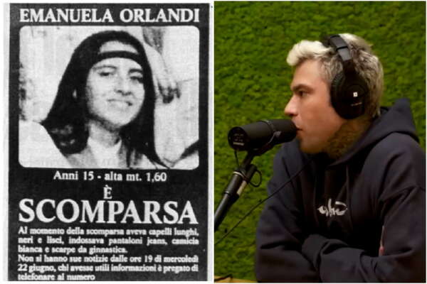 Fedez, nuova battuta su Emanuela Orlandi: “È in cielo? Forse fa la pilota”