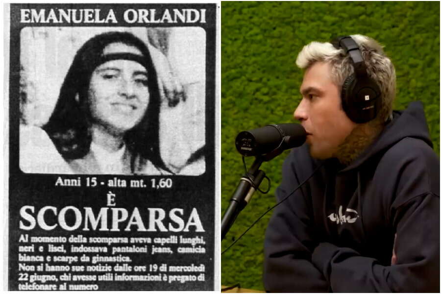 Fedez, nuova battuta su Emanuela Orlandi: “È in cielo? Forse fa la pilota”