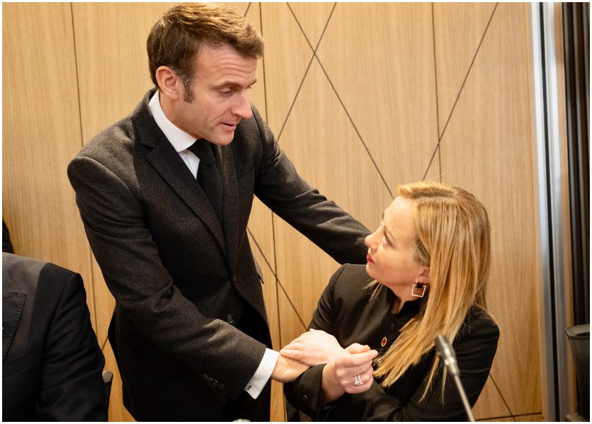 Meloni sigli una tregua con Macron, la guerra con la Francia non serve a nessuno