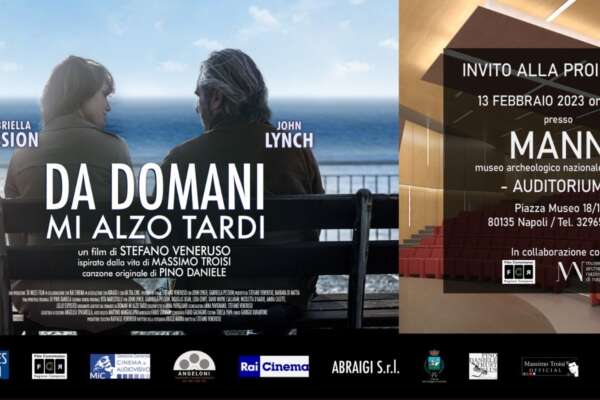 “Da domani mi alzo tardi”, il film di Stefano Veneruso in anteprima nazionale al Mann