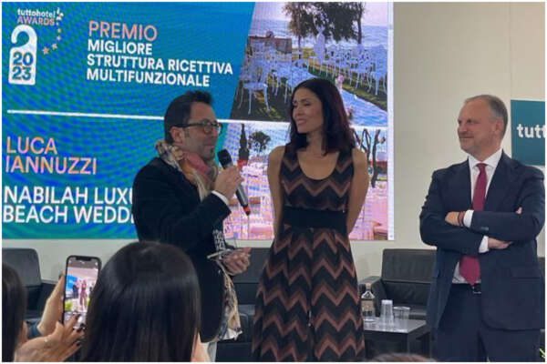 Tuttohotel Awards: il Nabilah Luxury beach wedding premiato come migliore struttura ricettiva multifunzionale