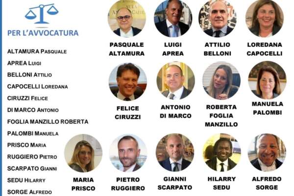Consiglio dell’Ordine degli Avvocati di Napoli, le proposte della lista Per l’avvocatura