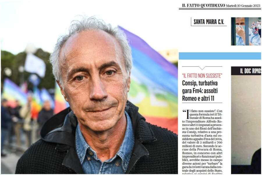 Il caso Consip non esiste più, Romeo assolto: Travaglio a lutto