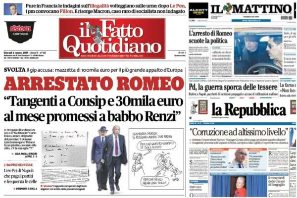 Silenzio di giornalisti farabutti sull’assoluzione di Romeo Silenzio di giornalisti farabutti sull’assoluzione di Romeo