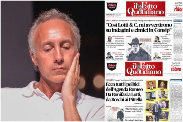 L’assoluzione di Romeo è una frustata per Travaglio, centinaia di fake news su uno scandalo mai esistito… L’assoluzione di Romeo è una frustata per Travaglio, centinaia di fake news su uno scandalo mai esistito…
