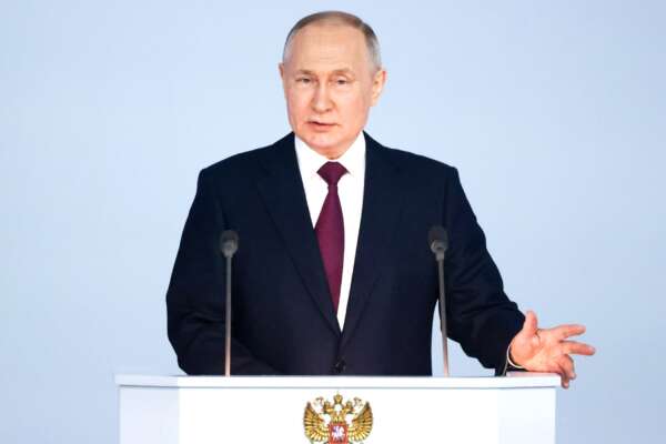 Accordo sull’atomica, Putin lo sospende: “C’è in gioco l’esistenza della Russia” Accordo sull’atomica, Putin lo sospende: “C’è in gioco l’esistenza della Russia”