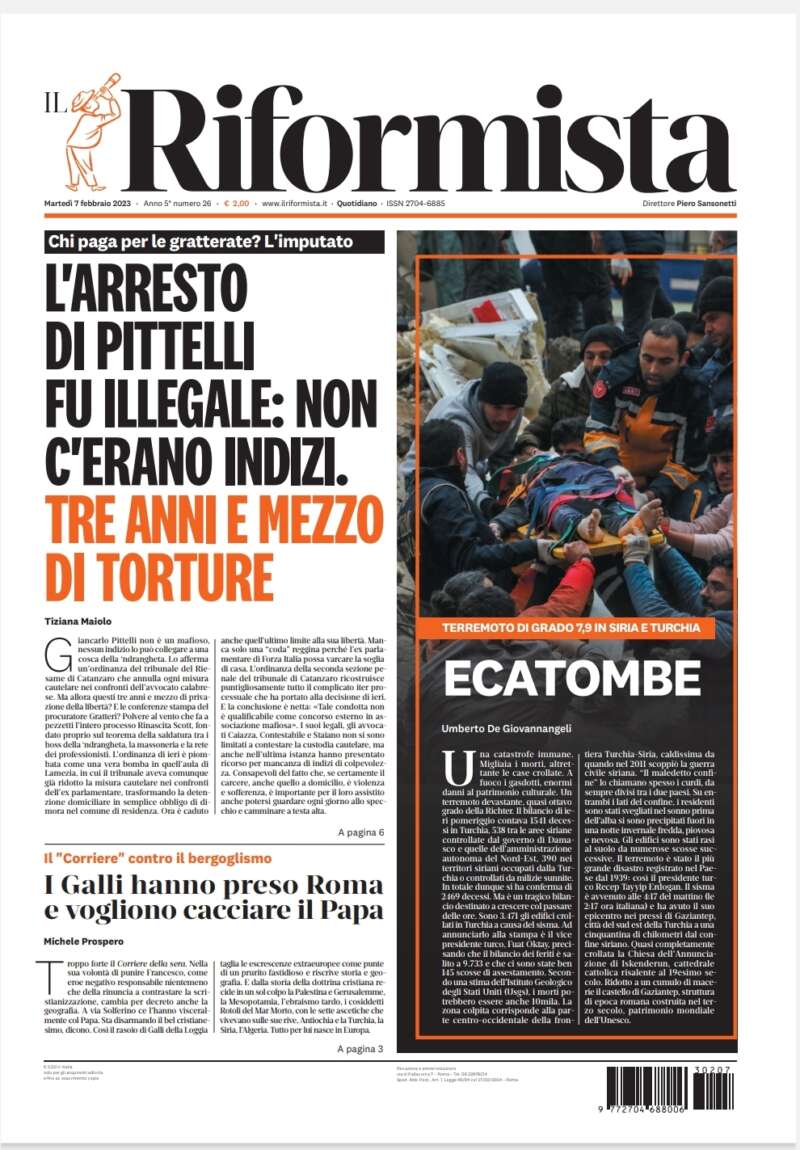 Quotidiano del 7 febbraio 2023