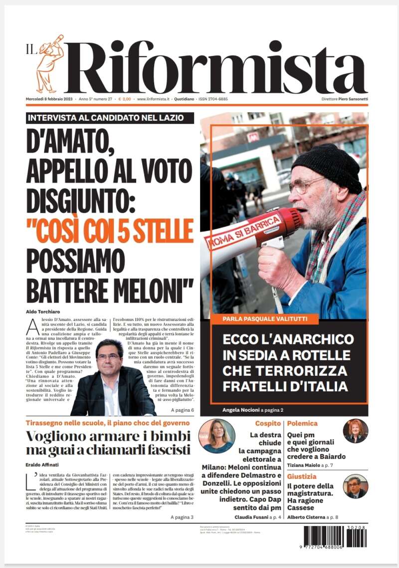 Quotidiano dell’8 febbraio 2023