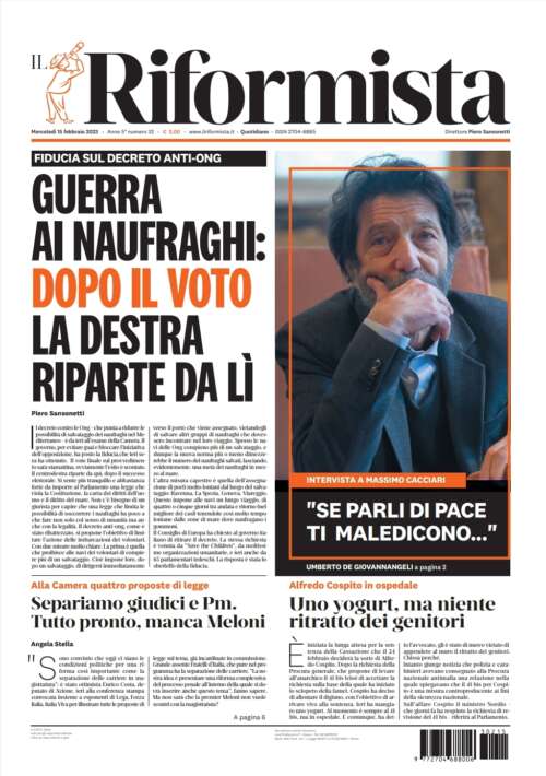Quotidiano del 15 febbraio 2023