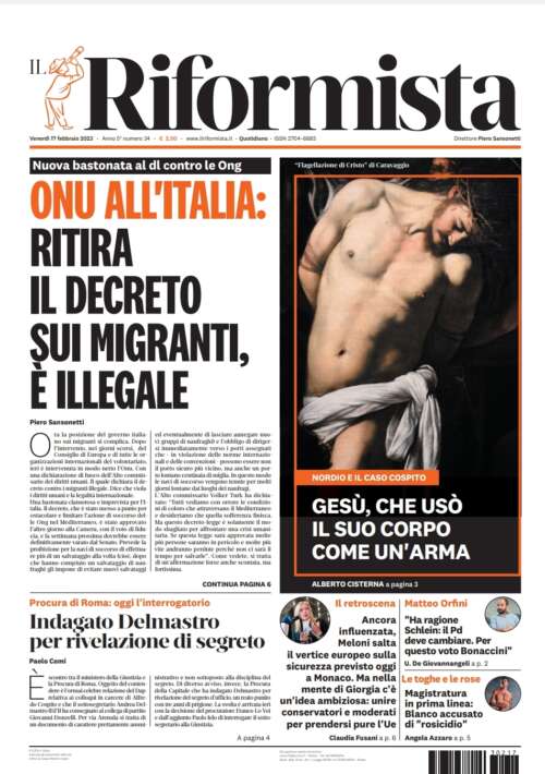 Quotidiano del 17 febbraio 2023