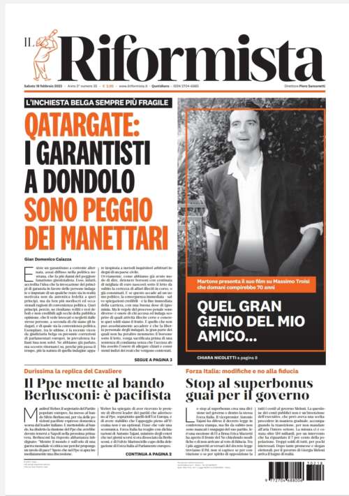 Quotidiano del 18 febbraio 2023