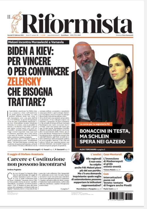 Quotidiano del 21 febbraio 2023