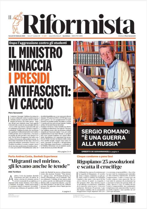 Quotidiano del 24 febbraio 2023