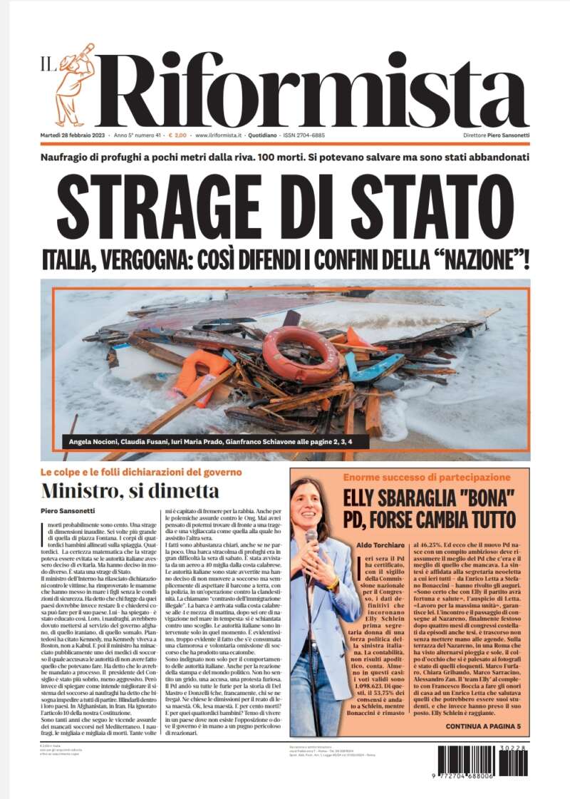 Quotidiano del 28 febbraio 2023