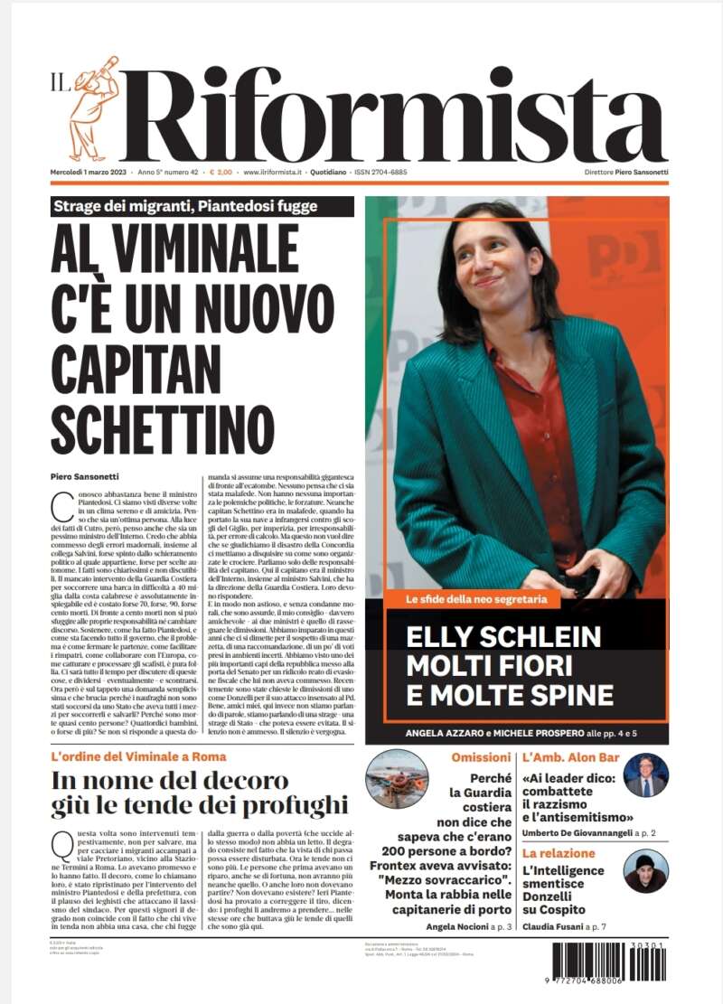 Quotidiano dell’1 marzo 2023