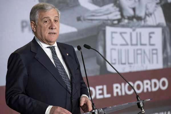 Foto Francesco Ammendola/Ufficio Stampa Quirinale/LaPresse10-02-2023 Roma – Italia
Politica
Il Presidente della Repubblica Sergio Mattarella in occasione della celebrazione del “Giorno del Ricordo”
Nella foto : Antonio Tajani

DISTRIBUTION FREE OF CHARGE – NOT FOR SALE