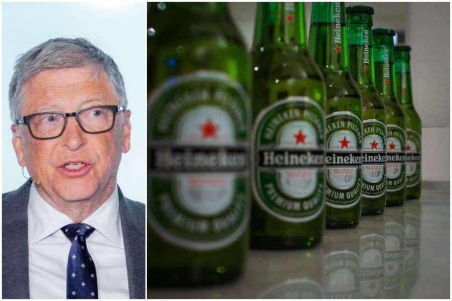 Bill Gates a tutta birra, investe un miliardo su Heineken