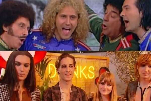 Maneskin e Cugini di Campagna a Sanremo, lo scontro e le accuse: “Ci piacciono i loro vestiti…”