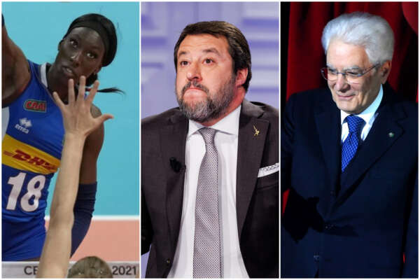 Salvini e il delirio su Sanremo: “Anche Mattarella ha diritto di svagarsi, Egonu e il razzismo? Italia popolo che accoglie”