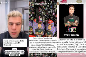 Selvaggia Lucarelli si scaglia contro Fedez e De Benedetti: “Il rapper fa beneficenza all’editore di Domani”