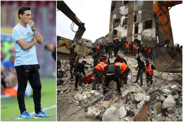 Terremoto Turchia, Montella: “L’hotel dove risiedo ha preso fuoco, giocatori preoccupati per le famiglie” Terremoto Turchia, Montella: “L’hotel dove risiedo ha preso fuoco, giocatori preoccupati per le famiglie”