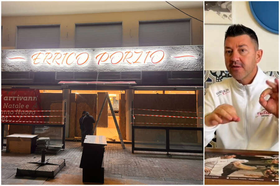 Errico Porzio apre sul lungomare di Napoli: “Al nostro posto ci doveva essere McDonald’s, tavoli a prezzi simbolici”