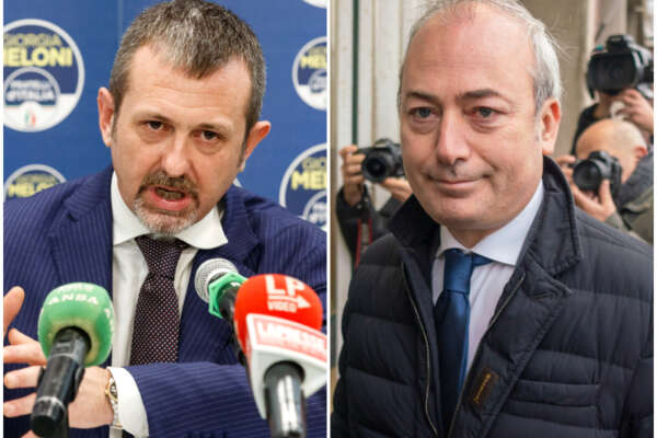 Caso Cospito, verso scorta a sottosegretari Delmastro e Ostellari: “Minacce degli anarchici”