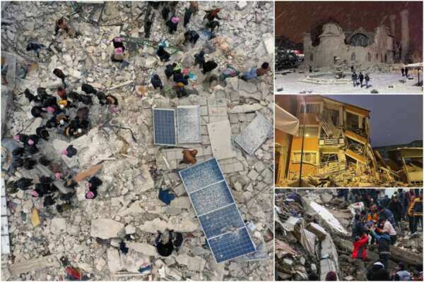 Terremoto in Turchia e Siria, continuano le scosse e sale il bilancio del disastro: “Centinaia di famiglie sotto le macerie”