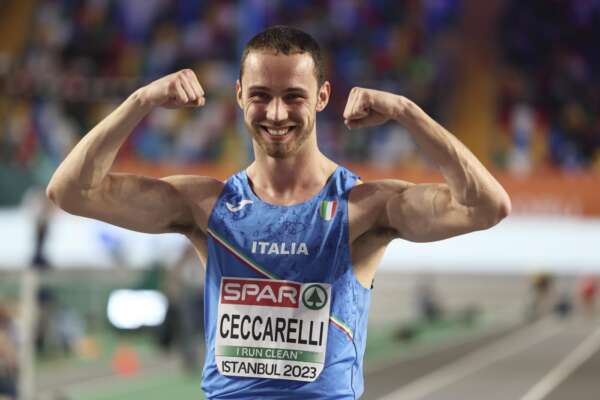 Chi è Samuele Ceccarelli, lo sprinter italiano che ha battuto Jacobs: “Rinato dopo gli infortuni, mai mollare”